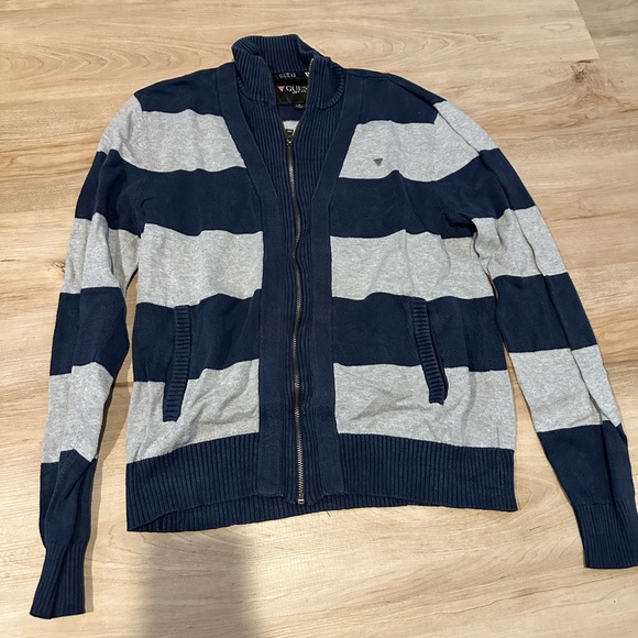 Men’s Guess Zip Up - Picture 1 of 2